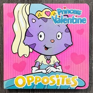 💞 Princess Valentine Opposites Mini Board Book